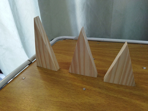 Arbolitos Pinos De Navidad En Madera Para Pintar Decorar
