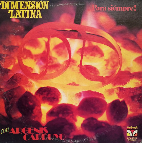 Disco Lp - Dimension Latina & Argenis Carruyo / Para Siempre