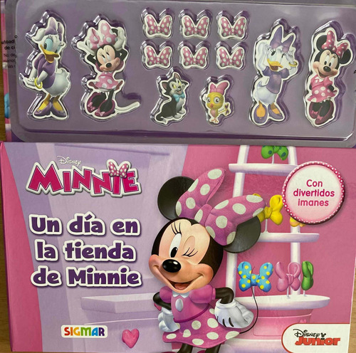 Libro Infantil Con Imanes- Minnie Mouse , Disney