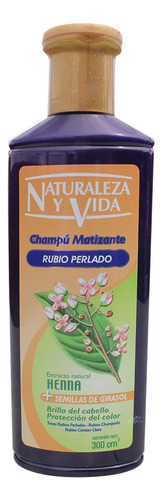 Shampoo Naturaleza & Vida Henna Rubio Perlado