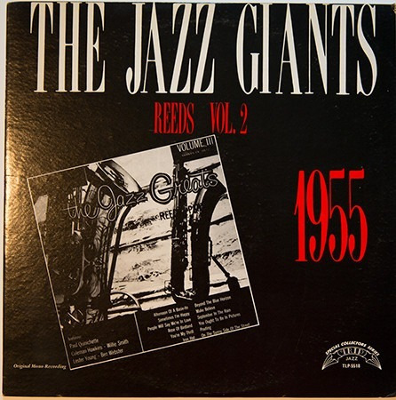  The Jazz Giants: Reeds Vol.2 1955 / Vinilo Trip  Usa