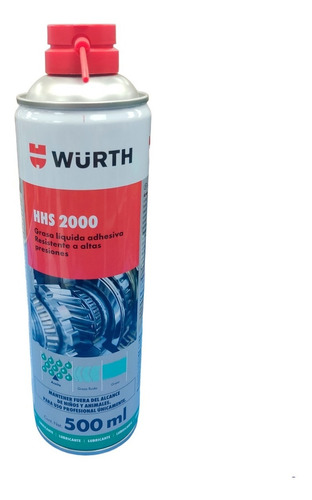 Grasa Liquida Adhesiva Resistente Hhs 2000 500ml Wurth