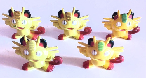 Meowth Pokemon Coleccion Vintage Muñeco Anime Figura