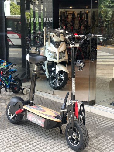 Imagen 13 de 16 de Monopatín Velocífero Sunra Batería Litio Con Asiento 0km