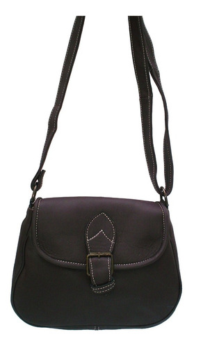 Imagen 1 de 5 de Bolsa N°21 Kuerissimo De Piel Con Asa Larga