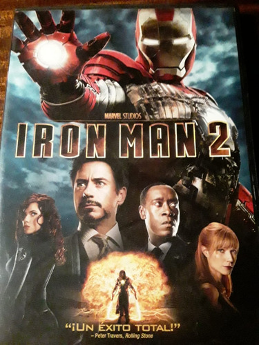 Dvd Original Iron Man 2 - Downey Jr Rockwell Paltrow (om)