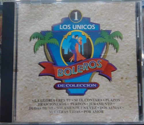 Los Unicos Boleros De Coleccion Vol. 1 Cd Original Qqb. Mz