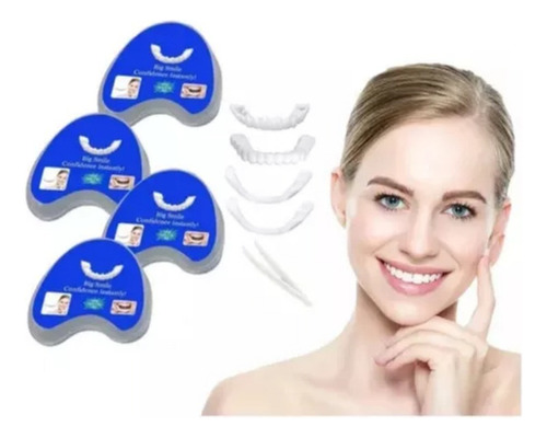 4box Carillas Dentales Ajustables Y Dentaduras Postizas