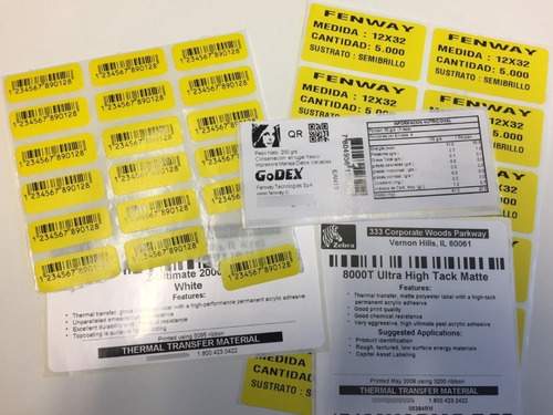 Impresora Etiquetas Adhesivas Godex G500 Cods Barras, Textos