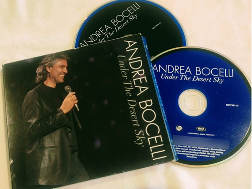 Andrea Bocelli Under The Desert Sky Cd + Dvd Digypack Omi 