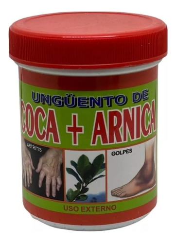 Coca + Árnica Ungüento (100gr) 3 Potes
