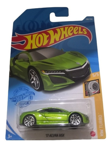 Hot Wheels '17 Acura Nsx Verde #148/250 Del 2021