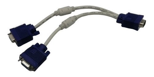 Cable Multiplicador Splitter Vga 1x2 - 1 Entrada 2 Salidas