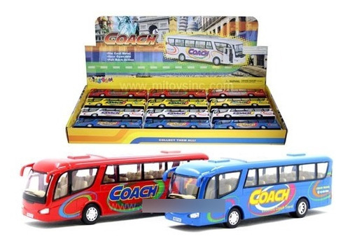 Bus Ks 7101 Colección Mide 17 Cm  Muy Bueno Solo Rojo