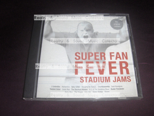 Super Fan Fever Stadium Jams Cd Quiet Riot Billy Idol Troggs (Usado)