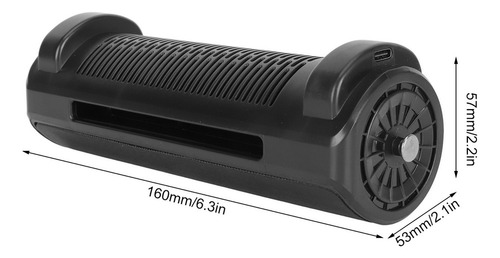 Ventilador De Coche Usb, Sin Aspas, 3 Velocidades, Fuerte