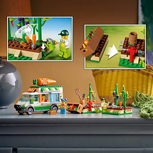Set Juguete De Construcción Lego City Farmers Market 60345