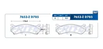 Comprar Balatas Del. Chevrolet Silverado 2500 5.7l 2000-2002 Fritec