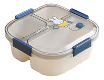 Comprar Taper Vianda Lunchera Miffy 1100ml Hermetico + Cubierto Pote