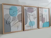 Comprar Cuadros Abstractos Nordicos Modernos Pintados A Mano Living