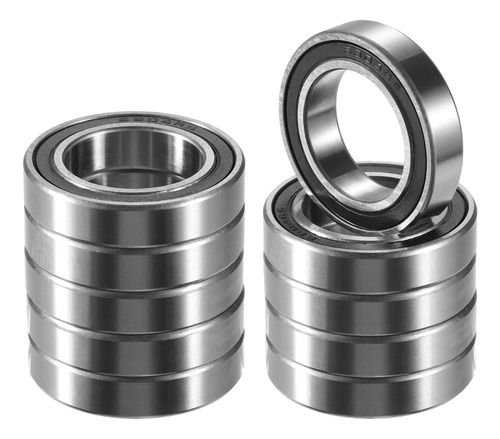 10 Piezas De Rodamiento De Bolas, 20 X 32 X 7 Mm 6804-2rs