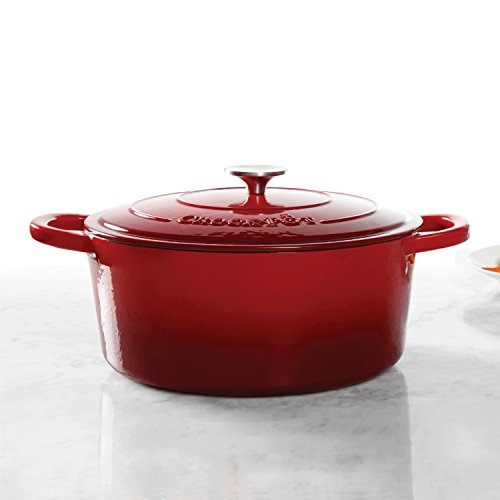 Crock Pot Artisan Horno Holandés Ovalado De 7 Cuartos De Hie