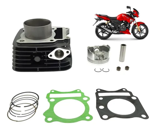Kit De Cilindro Completo For Tvs Apache Rtr 180 Alta Calidad