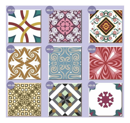 Kit C/50 Unid Adesivo Azulejo Português 15x15 Cm