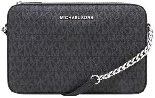 Michael Kors Bolso Bandolera Grande 35h9sttc3b-001, Negro,