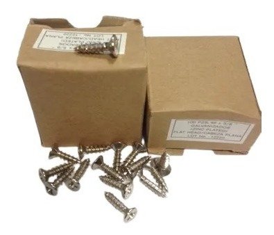 Tornillos De Bisagras 5/8 X 6 Importadocombo 8 Caja Oferta