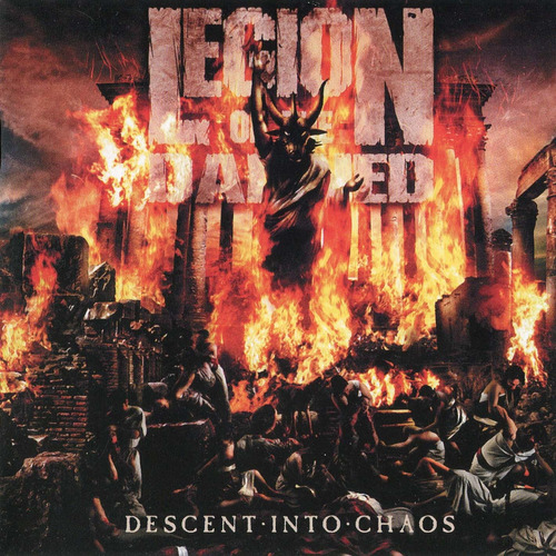Cd Legion Of The Damned Descent Into Chaos 2013 Br Lacrado