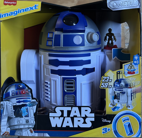 Imaginext Star Wars R2d2 Set De Juego Luz Y Sonido C3po