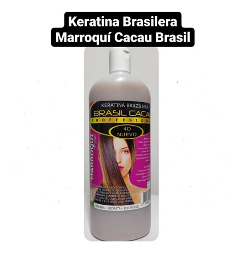 Keratina Marroquí Cacau Brasil - mL a $43