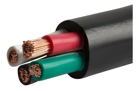 Cable Encauchetado 4x14 Awg Certificado 22 Metros 100% Cobre