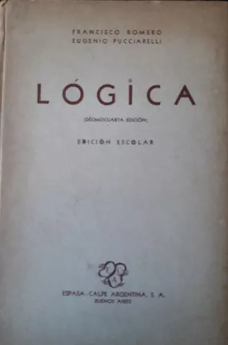 Lógica Y Nociones De Teoría Del Conocimiento