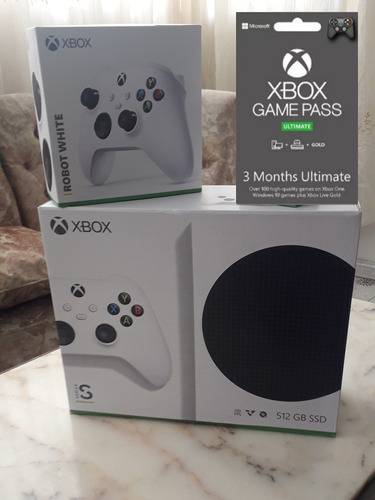 Xbox Series S+control+game Pass Ultimate + Gold Por 3 Meses.