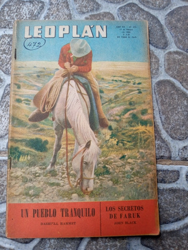 Revista Leoplan N.472 17 Febrero 1954 Un Pueblo Tranquilo