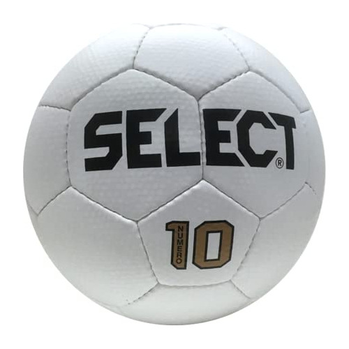 Seleccione Numero 10 V22 Bola De Fútbol, Todo Blanco, Tamaño