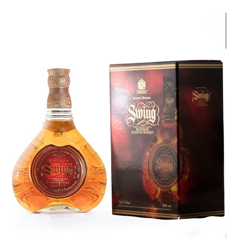 Whisky Johnnie Walker Swing 750 Ml En Estuche