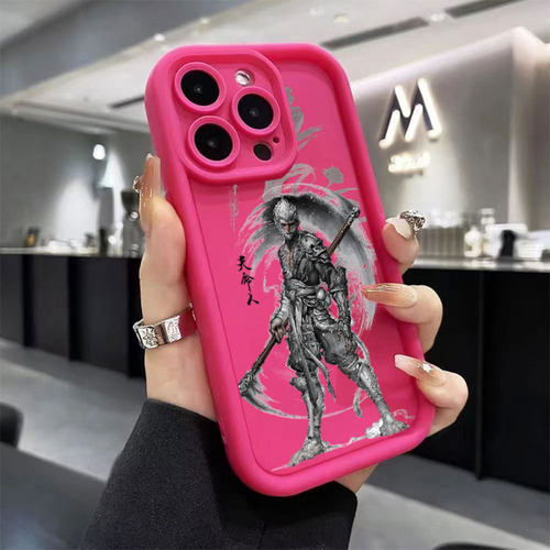 Funda Para Teléfono Vivo Cool Black Myth Wukong Funda De Tpu