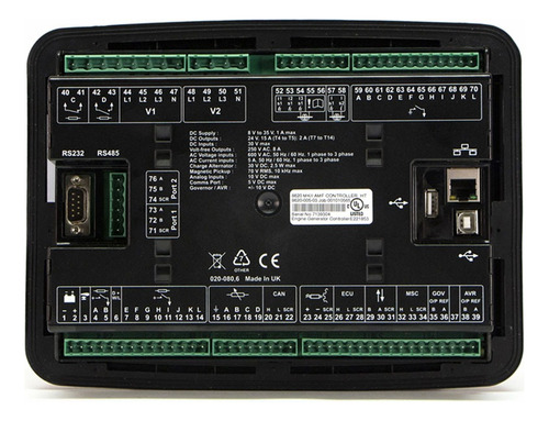 Módulo Controlador P/ Gerador (usca) Deep Sea Dse 8620mkii