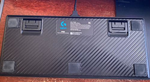 Imagen 2 de 4 de Teclado Gamer Logitech Pro Series G Pro Inglés