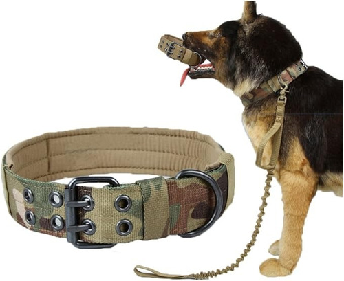 Collar De Lona Grande Para Mascotas 64cm Maxima Resistencia-