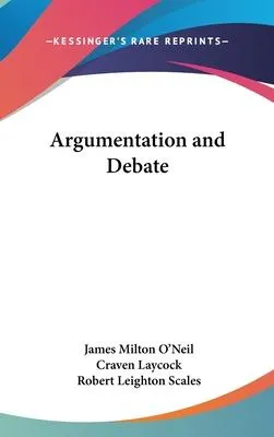 comprar Libro Argumentation And Debate - James Milton O'neil