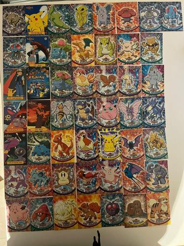 Cartas Pokemon Topps Serie 1 Año 1999