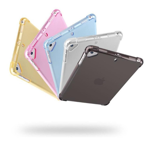 Imagen 3 de 6 de Carcasa De Silicona C/transparente Para iPad Pro 12.9 2018