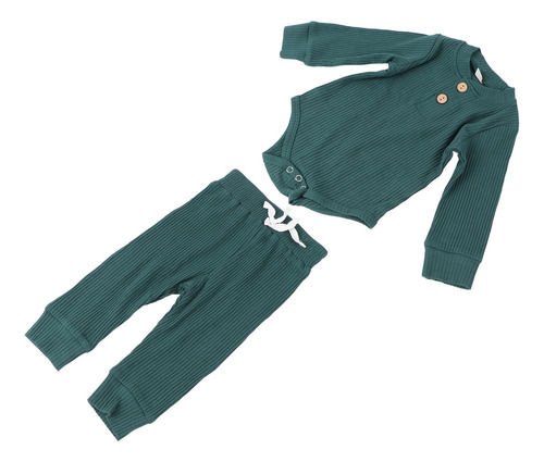 Conjunto De Mono Y Pantalones Para Bebé Trajes Cómodos De A