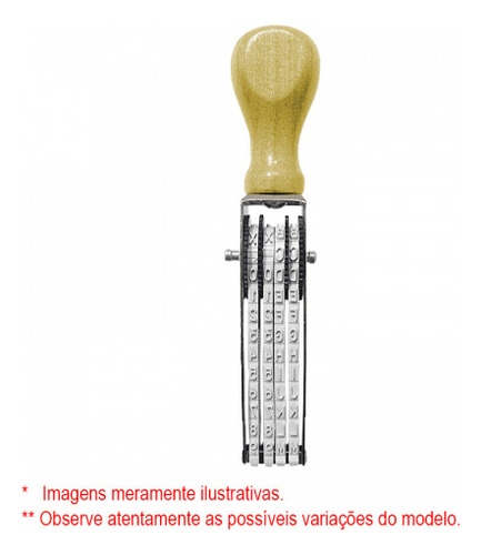 Alfanumérico A/z 4 mm 4 dígitos 1404