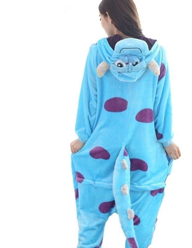 Pijama Sullivan Cosplay Kigurumi Disfras Alta Calidad 