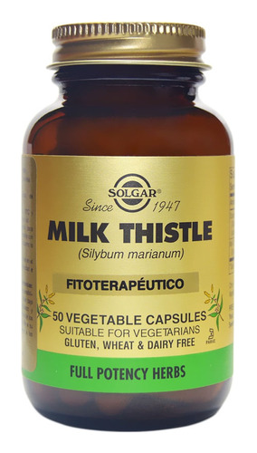 Milk Thistle Solgar X 50 Capsulas